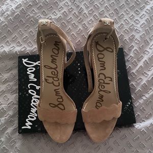 Sam Edelman Odila Scalloped Ankle Strap Sandal